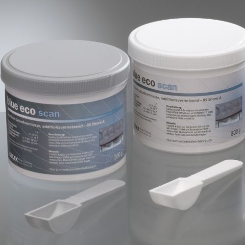 Materiale odontoiatrico in silicone - blue eco scan - DETAX GmbH & Co. KG   - CAD CAM / per laboratorio odontotecnico