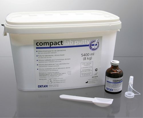 Materiale odontoiatrico in silicone - compact lab - DETAX GmbH & Co. KG   - per laboratorio odontotecnico