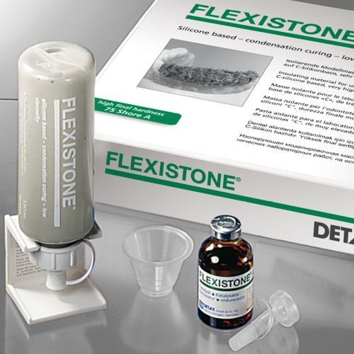 Materiale odontoiatrico in silicone - Flexistone® - DETAX GmbH & Co. KG   - per laboratorio odontotecnico / di modelizzazione