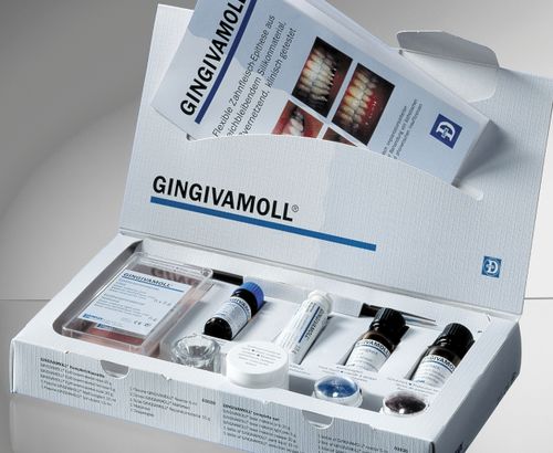Materiale odontoiatrico in silicone - Gingivamoll® - DETAX GmbH & Co. KG   - per laboratorio odontotecnico / gengivale / provvisorio