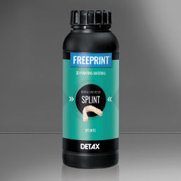 Materiale odontoiatrico in resina - FREEPRINT® splint - DETAX GmbH & Co. KG   - da colata / per stampa 3D / gengivale