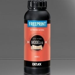 Materiale odontoiatrico in resina - FREEPRINT® model 2.0 - DETAX GmbH & Co. KG   - per ricostruzione dentale / per stampa 3D / di modelizzazione