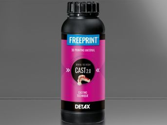 Materiale odontoiatrico in resina - FREEPRINT® cast 2.0 - DETAX GmbH & Co. KG   - per stampa 3D / da colata / di modelizzazione