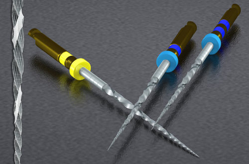 Lima endodontica rotativa - SafeSiders HF - ESSENTIAL DENTAL SYSTEMS   - per trattamenti canalari / in nichel-titanio