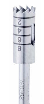 Trefina per implantologia dentale - 41PH1027STD - FFDM-Pneumat   - in acciaio inox / di taglio / corta