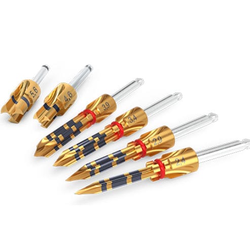 Fresa per implantologia dentale - Brocas  - FGM Dental Products - chirurgica / in gesso / in titanio
