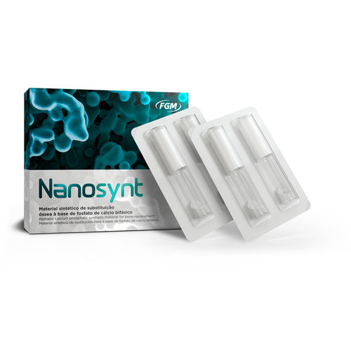 Sostituto osseo sintetico - Nanosynt - FGM Dental Products - per chirurgia dentale / granulati