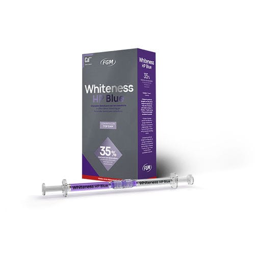 Materiale per sbiancamento dentale - Whiteness HP BLUE - FGM Dental Products - in gel