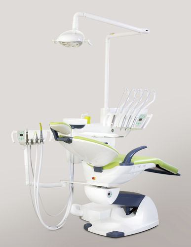 Riunito odontoiatrico con poltrona - FIMET NEO Continental unit - FIMET - con portastrumenti