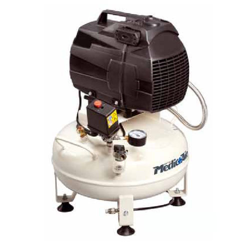 Compressore d'aria per odontoiatria - Med 102-24V-0,75M - FNA S.p.A. - a pistone / fisso / 1 postazione