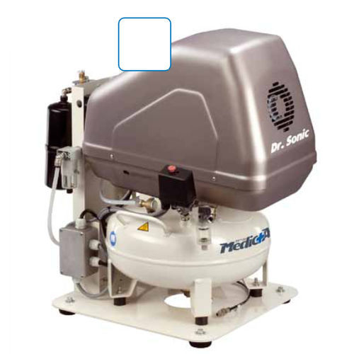 Compressore d'aria per odontoiatria - Dr.Sonic 102-24V-FM-0,75M - FNA S.p.A. - a pistone / fisso / 1 postazione