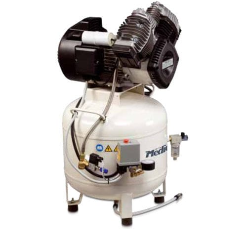 Compressore d'aria per odontoiatria - Med 320 series - FNA S.p.A. - fisso / 1 postazione / termico