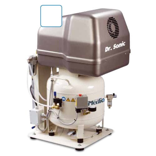 Compressore d'aria per odontoiatria - Dr. Sonic 320 series - FNA S.p.A. - fisso / 1 postazione / con scatola insonorizzata