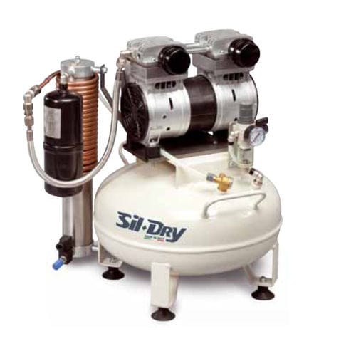 Compressore d'aria per odontoiatria - OF 750-24V-FM-1M - FNA S.p.A. - fisso / senza olio / silenziato