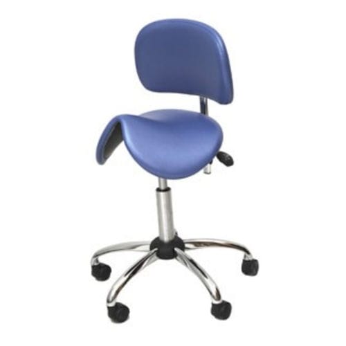Sgabello per studio odontoiatrico - FD-270 - FINNDENT OY   - ad altezza regolabile / con schienale / con rotelle