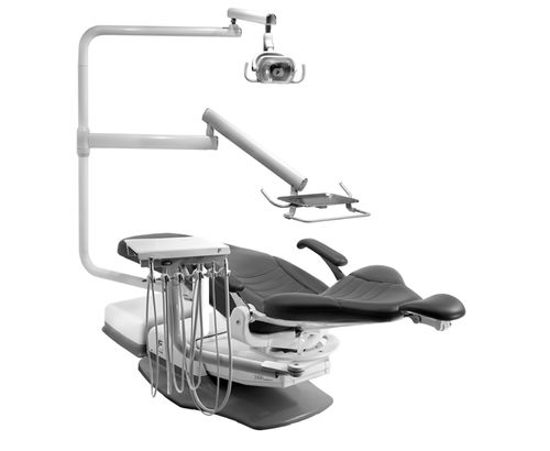 Riunito odontoiatrico con poltrona idraulica - P4  - Forest Dental   - con portastrumenti / con illuminazione