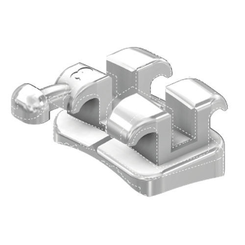 Bracket ortodontici in metallo - Mini Sprint® II - FORESTADENT BERNHARD FÖRSTER GMBH   - mini / curvo