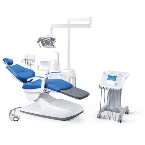Riunito odontoiatrico con poltrona - AL-398HA - Foshan Anle Medical Apparatus - con monitor / con portastrumenti / con illuminazione