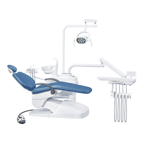 Riunito odontoiatrico con poggiatesta flessibile - AL-398BB - Foshan Anle Medical Apparatus - con sistema di igiene / con portastrumenti / con illuminazione LED