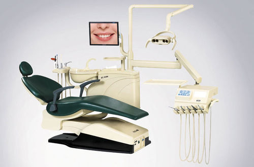 Riunito odontoiatrico con poltrona - ZC-S500 - Foshan Joinchamp Medical Device - con monitor / con portastrumenti / con illuminazione