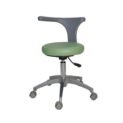 Sgabello per clinica odontoiatrica - RS-03 - Foshan Roson Medical Instrument - girevole / pneumatico / ad altezza regolabile