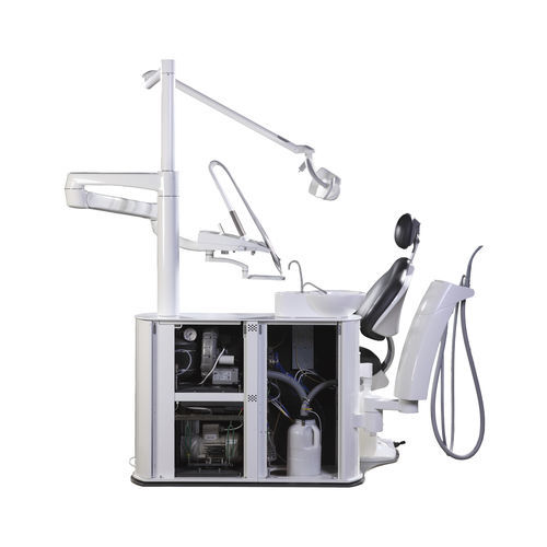 Riunito odontoiatrico con poltrona elettromeccanica - GALLANT AUTONOME - Galit - con portastrumenti / con illuminazione