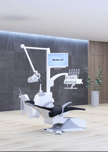 Riunito odontoiatrico con poltrona elettromeccanica - GALLANT Pro - Galit - con portastrumenti