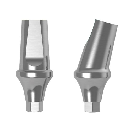 Pilastro dentale per impianto in titanio - way Mix  - GEASS S.r.l.   - interno / dritto / angolare