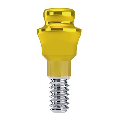 Pilastro dentale per impianto in titanio - way Slim - GEASS S.r.l.   - interno / dritto / a vite