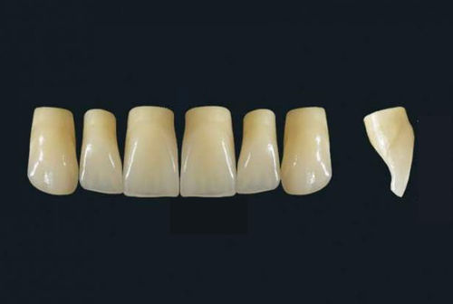 Protesi dentale in polimero acrilico - TRIBOS 501 VR43-UJ-C3 - GEBDI Dentalproducts GmbH   - per denti anteriori
