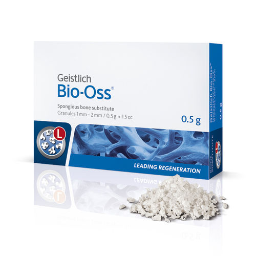 Sostituto osseo xenotrapianto - Bio-Oss® L - Geistlich Pharma - per chirurgia dentale / granulati