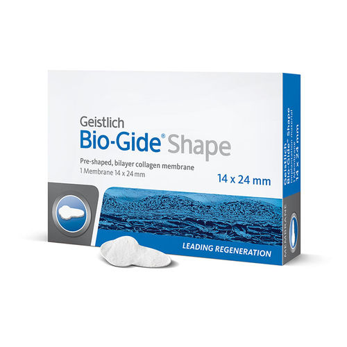 Matrice tissutale chirurgia ricostruttiva - Bio-Gide® Shape - Geistlich Pharma - collagene