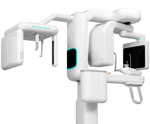 Sistema di radiografia panoramica digitale - PAPAYA 3D PREMIUM PLUS - Genoray - con radiografia cefalometrica / con scanner CBCT / 8x8 cm