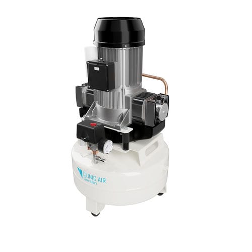 Compressore d'aria per odontoiatria - SMART 3.25-S - Gentilin - a pistone / fisso / 2 postazioni