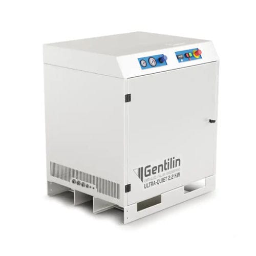Compressore d'aria medico - QUBE DRY 300 H - Gentilin - con essiccatore d'aria / senza olio / silenziato