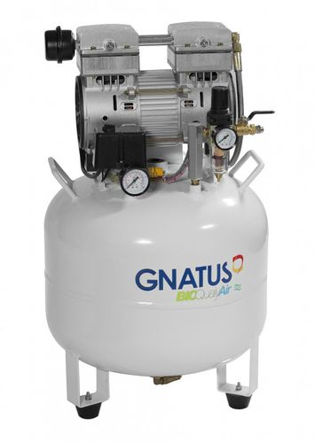 Compressore per odontoiatria - BioQualyAir  - Gnatus - medico / a pistone / 1 postazione