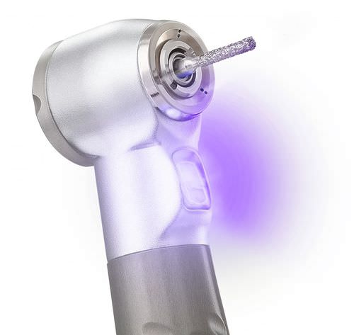 Turbina odontoiatrica - Cobra Ultra Vision - Gnatus - pneumatica / con illuminazione LED