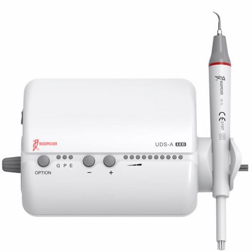 Ablatore di tartaro ad ultrasuoni - UDS-A  - Guilin Woodpecker Medical Instrument Co., Ltd.   - set completo / con illuminazione LED / con manipolo