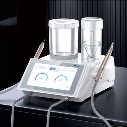 Ablatore di tartaro con pulitore a getto di polvere - PT-A - Guilin Woodpecker Medical Instrument Co., Ltd.   - ad ultrasuoni / ortodontico / parodontale