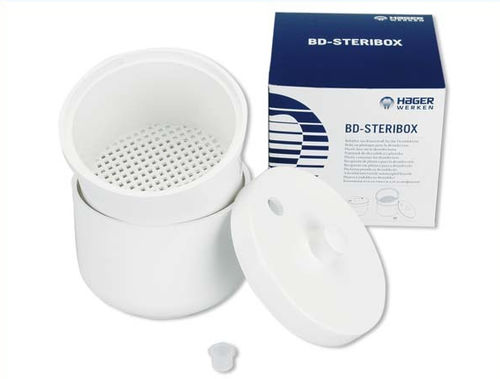 Contenitore di sterilizzazione per strumenti odontoiatrici - BD-Steribox - Hager & Werken - non perforato / in plastica / autoclavabile
