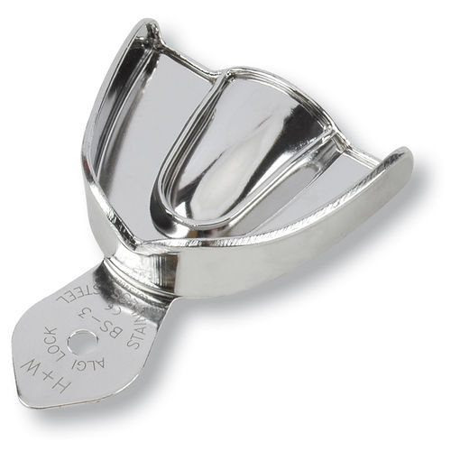 Cucchiaio d'impronta dentale inferiore - Algilock® - Hager & Werken - superiore / perforato / non perforato