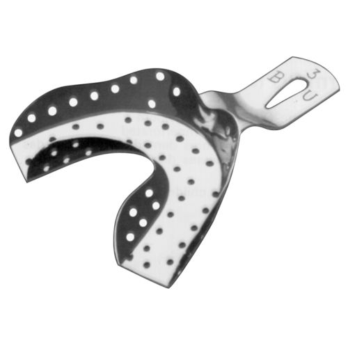 Cucchiaio d'impronta dentale inferiore - HWL 218-00 - Karl Hammacher - perforato