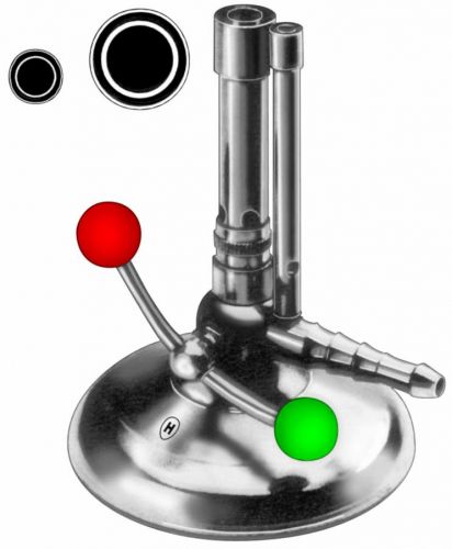 Bruciatore per laboratorio odontotecnico - HSN 312-02 - Karl Hammacher - a gas