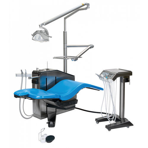 Riunito odontoiatrico con poltrona - D2-AVEO - DKL CHAIRS GmbH - compatto / con sistema di igiene / con portastrumenti