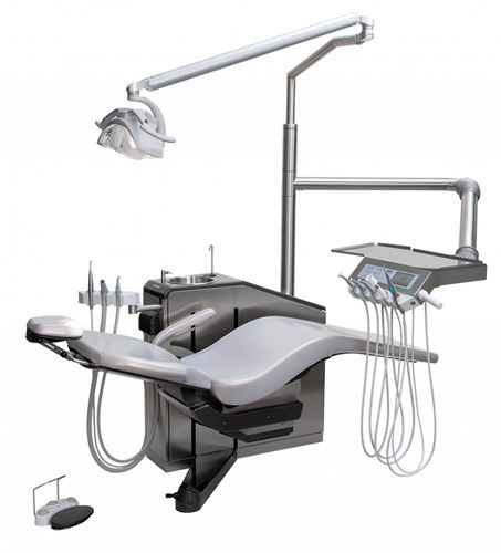 Riunito odontoiatrico con poltrona - D2-ASTRUM - DKL CHAIRS GmbH - compatto / con poggiatesta flessibile / con sistema di igiene