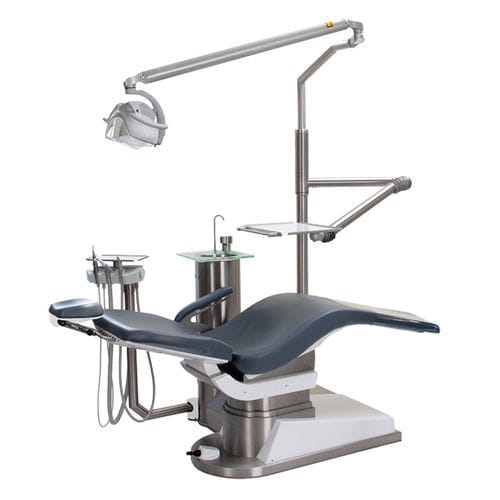 Riunito odontoiatrico con poltrona - D2-SAE - DKL CHAIRS GmbH - compatto / con sistema di igiene / con portastrumenti