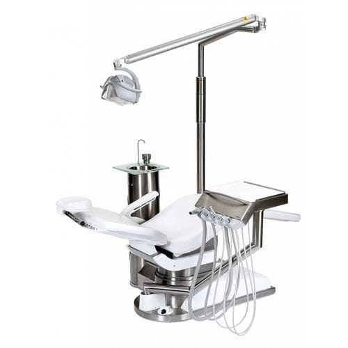 Riunito per profilassi odontoiatrica con poltrona - D2 - DKL CHAIRS GmbH - con sistema di igiene / con portastrumenti / con illuminazione LED