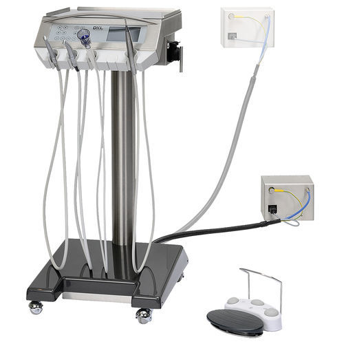 Portastrumenti per unità odontoiatrica su rotelle - L2D2-CART-SK - DKL CHAIRS GmbH - 4 strumenti