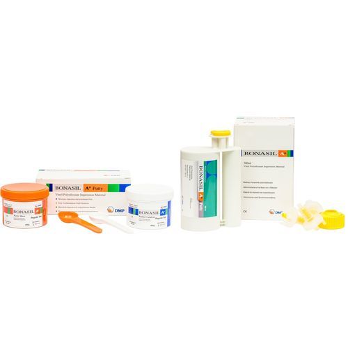Materiale odontoiatrico in vinile polisilossano - Bonasil A+Putty - DMP - per ponti dentali / per corone dentali / per inlay