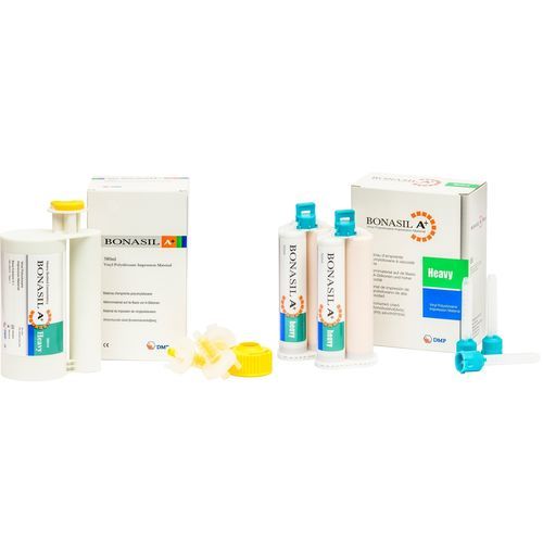 Materiale odontoiatrico in vinile polisilossano - Bonasil A+ Heavy - DMP - per portaimpronte / per inlay / per onlay